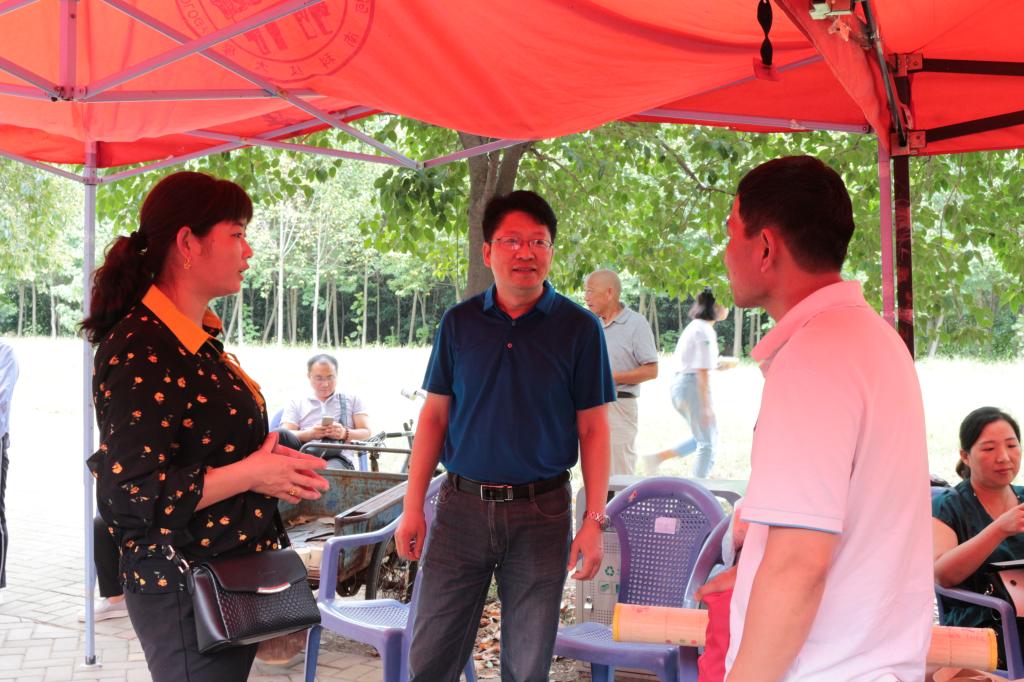 院领导现场指导